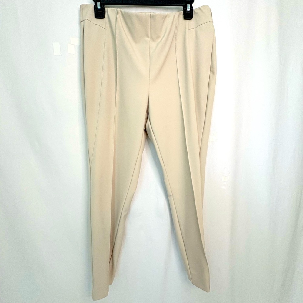 Lafayette 148 New York Tailored Pants Sand sz 12